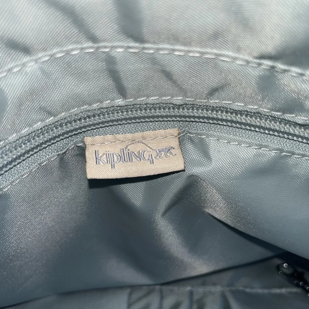 Kipling HB6279 Tote Bag Goldnbeige Metallic Gold NWT Monkey Large Shoulder Bag